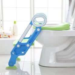 LifeGoods WC Verkleiner Met Trapje - Trainer Met Opstapje - 2 Tot 7 Jaar - Groen/Blauw -Peuterpaleis Winkel 1200x1200 628