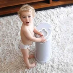 Ubbi® Ubbi Luieremmer - Grijs - Metaal - Geurloos - Geen Navulcassettes Nodig -Peuterpaleis Winkel 1200x1200 687