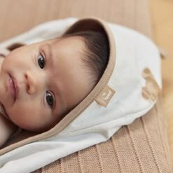 Jollein Badcape 75x75cm Teddy Bear - GOTS -Peuterpaleis Winkel 1200x1200 712