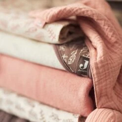 Jollein Badcape Meadow 75x75cm - Rosewood -Peuterpaleis Winkel 1200x1200 713