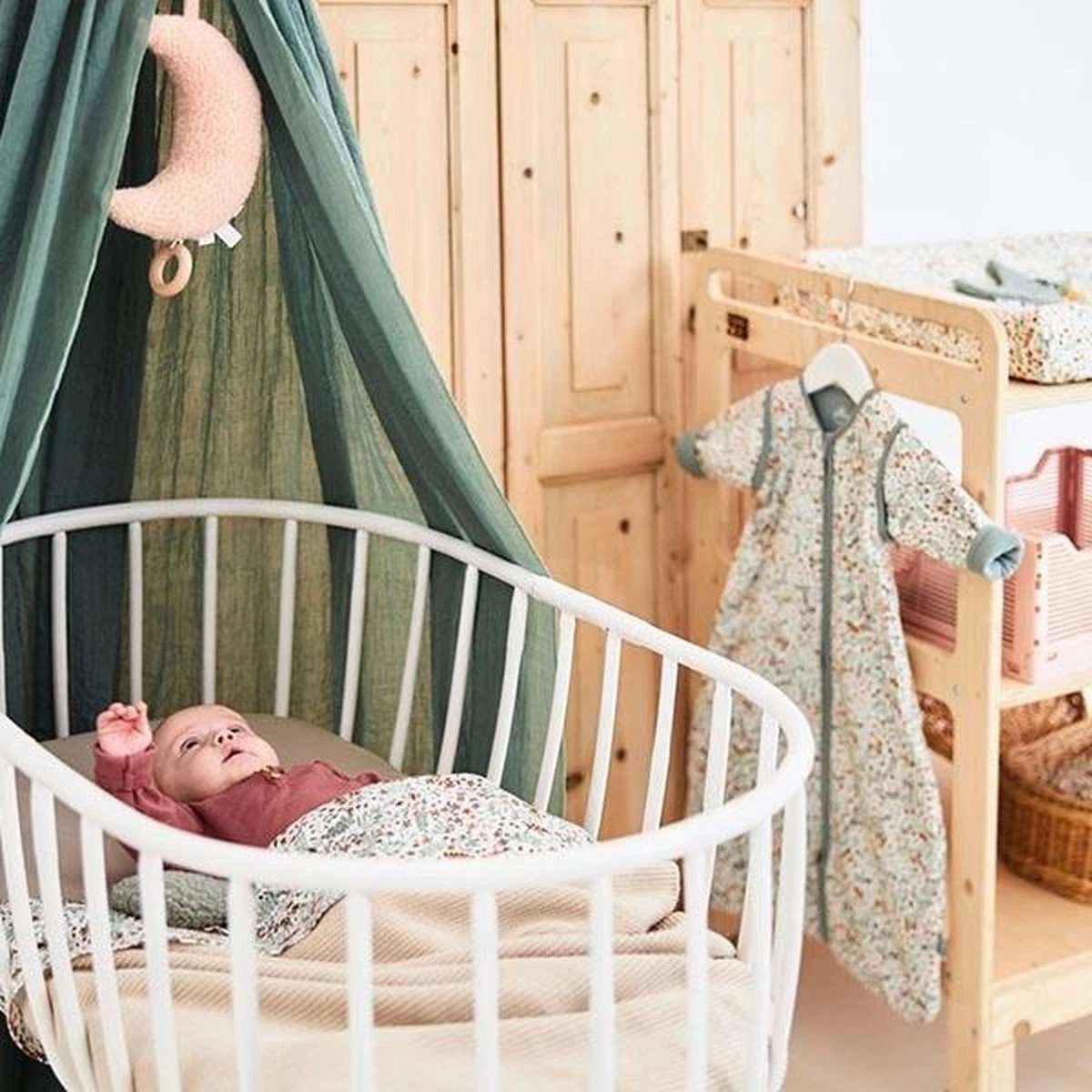 Jollein Hydrofiel Multidoek Bloom 70x70cm - 3 Stuks 7 Jollein Hydrofiel Multidoek Bloom 70x70cm - 3 Stuks - Afbeelding 5