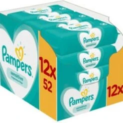 Pampers® Pampers Billendoekjes Sensitive Navulpak - 12 X 52 Doekjes 12 Pampers® Pampers Billendoekjes Sensitive Navulpak - 12 X 52 Doekjes -Peuterpaleis Winkel 1200x1200 800