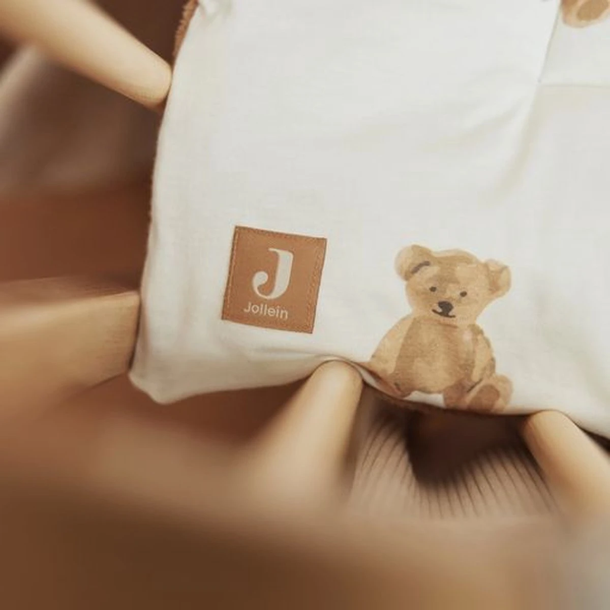 Jollein Hydrofiele Doek Large 115x115cm Teddy Bear- 2 Stuks 9 Jollein Hydrofiele Doek Large 115x115cm Teddy Bear- 2 Stuks - Afbeelding 7