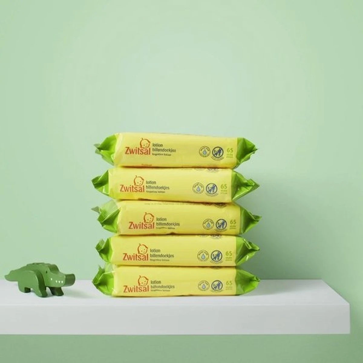 Zwitsal Lotion Billendoekjes - 520 Stuks - Voordeelverpakking 7 Zwitsal Lotion Billendoekjes - 520 Stuks - Voordeelverpakking - Afbeelding 5