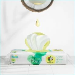 Pampers® Pampers Billendoekjes Harmonie Coconut Navulpak 9x42 = 378 Doekjes -Peuterpaleis Winkel 1200x1200 875