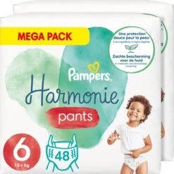 Pampers® Pampers Harmonie Pants Maat 6 (15kg+) - Mega Pack 2 X 48 Luierbroekjes