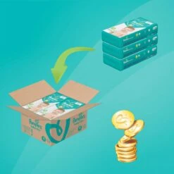 Pampers® Pampers Baby-Dry Luiers - Maat 4 (9-14 Kg) - 174 Stuks - Multi-Pack -Peuterpaleis Winkel 1200x1200 935