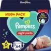 Pampers® Pampers - Night Pants - Maat 6 - Mega Pack - 64 Luierbroekjes -Peuterpaleis Winkel 1200x1200 943