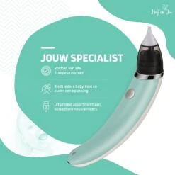 Hoy En Dia® Neusreiniger Baby Snoetenpoetsers - Neuspeer Met USB - Elektrische Neuszuiger - Toetenvegers -Peuterpaleis Winkel 1200x1200 974