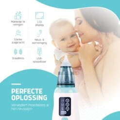 Hoy En Dia® Neusreiniger Baby Snoetenpoetsers - Neuspeer Met USB - Elektrische Neuszuiger En Oorreiniger -Peuterpaleis Winkel 1200x1200 984