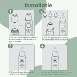 Merkloos Neusreininger Baby – Elektrische Neuszuiger – Neus Aspirator Met USB – Neuspeer & Blackhead Remover – Snotverwijderaar – Snoetenpoetser Peuter -Peuterpaleis Winkel 1200x1200 992