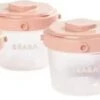 BEABA Set Van 6 Eerste Leeftijd Clip 60ml / 120ml (assorti Roze) -Peuterpaleis Winkel 1200x334 1