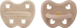 HEVEA - ORTHODONTIC - 3-36 MAANDEN - SANDY NUDE/TAN BEIGE- 2 PACK