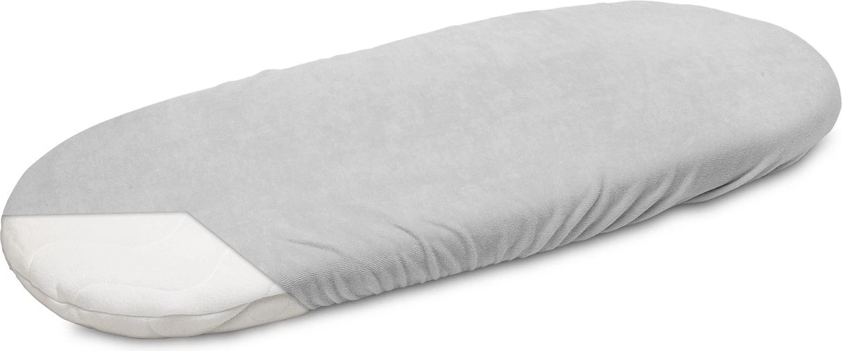 Sensillo Baby Kinderwagen Matras Hoeslaken - 35 X 70 Cm - Badstof - Grijs - Matrashoes Kinderwagen 5 Sensillo Baby Kinderwagen Matras Hoeslaken - 35 X 70 Cm - Badstof - Grijs - Matrashoes Kinderwagen - Afbeelding 3