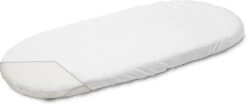 Sensillo Baby Kinderwagen Matras Hoeslaken Bamboe - 35 X 75 Cm - 100% Bamboe - Wit - Matrashoes Kinderwagen