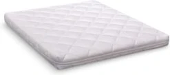 ABZ Baby Matras Met Wasbare Hoes - 95x75x6 Cm - Wit -Peuterpaleis Winkel 1200x528