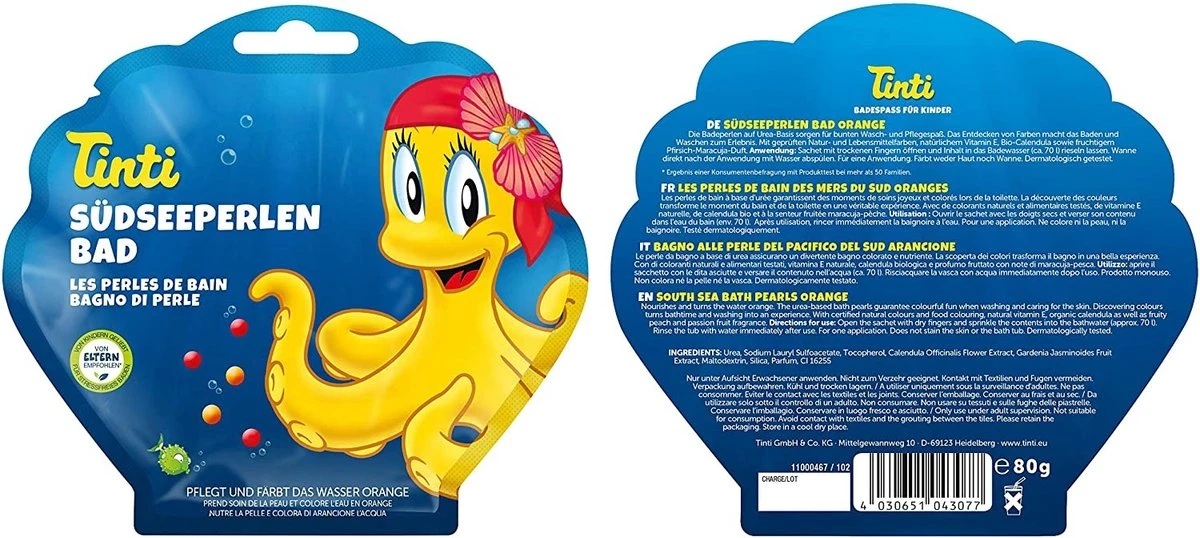 Tinti - Schatkist Verzorgingsplezier - 8 Delig 4 Tinti - Schatkist Verzorgingsplezier - 8 Delig - Afbeelding 2