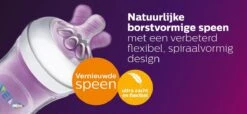 Philips Avent SCF043/27 Natural Speen - 3m+ - 2stuks -Peuterpaleis Winkel 1200x555 1