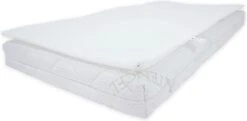 ABZ Baby Matras Combi Witte Panter Met Airgosafe Topper - 70x140 Cm -Peuterpaleis Winkel 1200x586