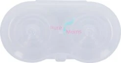 Pure Moms Tepelhoedjes Beschermen Je Tepels En Helpen Het Aanleggen Vergemakkelijken Als Dit Niet Goed Lukt Of Pijnlijk Is - 2 Cm Speen - 2 Stuks - 0-12 Maanden, 1-2 Jaar - BPA Vrij - Beschermend Bakje -Peuterpaleis Winkel 1200x633 1