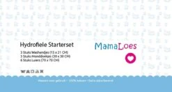 MamaLoes Hydrofiel Starterset - Wit - Hydrofiel Luiers - Hydrofiel Washandjes - Hydrofiel Monddoekjes -Peuterpaleis Winkel 1200x642 1