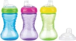 Nuby Easy Grip Anti-spill Cup 300ml 6m -Peuterpaleis Winkel 1200x646 4