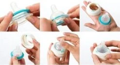 Difrax 1-2-3 Wide Flessenring Met Flessenspeen Voor Brede Babyflessen -Peuterpaleis Winkel 1200x651