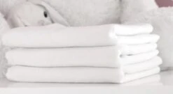 Flanellen Luiers - 3 Pack - 80cm X 80cm - Wit - FENSILO 15 Flanellen Luiers - 3 Pack - 80cm X 80cm - Wit - FENSILO -Peuterpaleis Winkel 1200x657 4