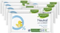 Neutral - Baby Billendoekjes - 48 X 52 = 2496 Stuks - 0% Parfum 14 Neutral - Baby Billendoekjes - 48 X 52 = 2496 Stuks - 0% Parfum -Peuterpaleis Winkel 1200x662 3