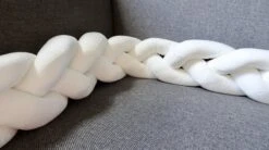 Baby Bed Bumper Gevlochten, Boxomrander, Hoofdbeschermer, Bedbumper,boxrand (2 Meter) Van Baby-slofje.nl Wit -Peuterpaleis Winkel 1200x670 2