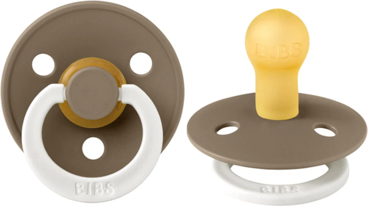 BIBS Fopspeen Maat 1 0-6 Maanden Glow Black & Glow Dark Oak - Natuurrubber Baby Speen 2 Stuks Glow In The Dark 8 BIBS Fopspeen Maat 1 0-6 Maanden Glow Black & Glow Dark Oak - Natuurrubber Baby Speen 2 Stuks Glow In The Dark - Afbeelding 6