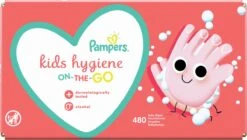 Pampers® Pampers - Snoetenpoetsers - On-The-Go Kids Hygiene - 480 Doekjes - 12 X 40 -Peuterpaleis Winkel 1200x682 1