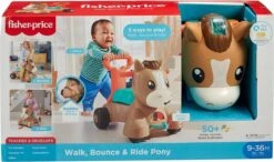 Fisher Price Fisher-Price Pony Loopvriendje - Looptrainer Baby - Bruin - Groen -Peuterpaleis Winkel 1200x707 3