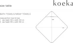 Koeka Omslagdoek Baby Wafel Antwerp - Naturel -Peuterpaleis Winkel 1200x709 8