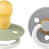 BiBS - Colour Collection - Stage 3 Fopspeen - 18+ Maanden - 2 Stuks - Sage Glow / Cloud Glow -Peuterpaleis Winkel 1200x711 4