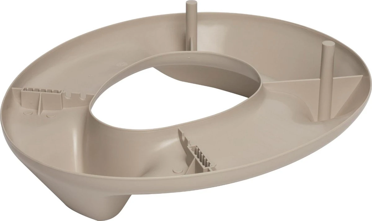 Bébé-jou Toiletverkleiner - Taupe 4 Bébé-jou Toiletverkleiner - Taupe - Afbeelding 2