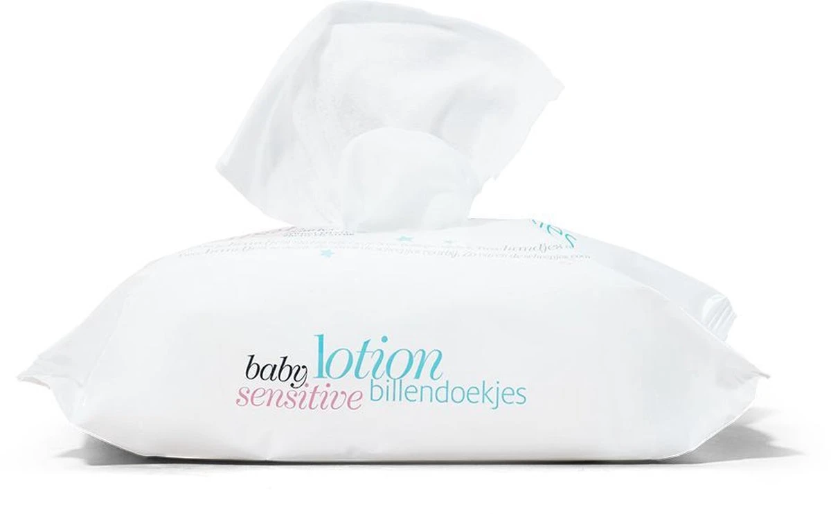 Etos Baby Lotion Sensitive Billendoekjes - 960 Stuks (12 X 80 Stuks) 5 Etos Baby Lotion Sensitive Billendoekjes - 960 Stuks (12 X 80 Stuks) - Afbeelding 3