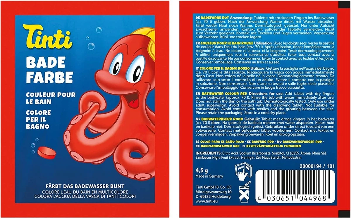 Tinti - Schatkist Verzorgingsplezier - 8 Delig 9 Tinti - Schatkist Verzorgingsplezier - 8 Delig - Afbeelding 7