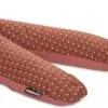 Snoozzz Voedingskussen Zwangerschapskussen Zijslaapkussen - Met Afneembare Hoes Van Katoen - 185 Cm - Ginza Marsala -Peuterpaleis Winkel 1200x747 2