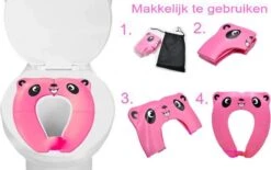 Merkloos WC Verkleiner Roze Panda Ontwerp - Toilettrainer - Opvouwbare Toilet Zitje - Toiletbril Verkleiner - Kinder WC Bril 13 Merkloos WC Verkleiner Roze Panda Ontwerp - Toilettrainer - Opvouwbare Toilet Zitje - Toiletbril Verkleiner - Kinder WC Bril -Peuterpaleis Winkel 1200x754 2