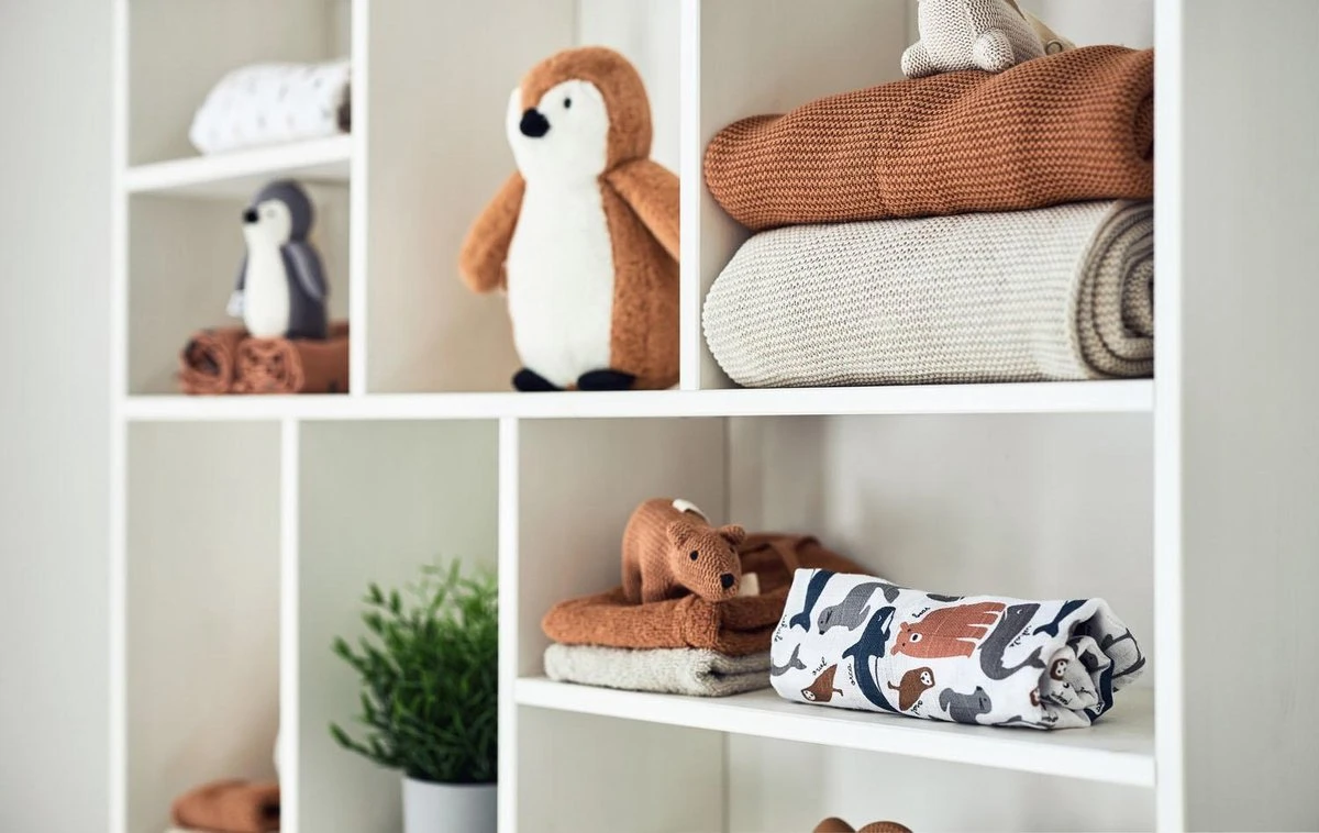 Jollein Hydrofiel Multidoek Spot 70x70cm - Caramel - 3 Stuks 9 Jollein Hydrofiel Multidoek Spot 70x70cm - Caramel - 3 Stuks - Afbeelding 7