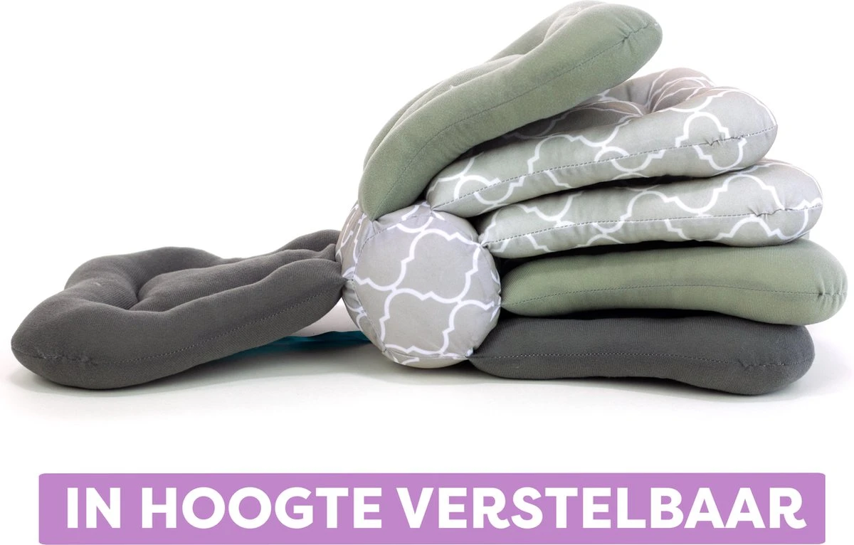 Easybaby Voedingskussen - Hoogte Verstelbaar - Flesvoeding En Borstvoeding - Anti Reflux - Ontspannen Houding 6 Easybaby Voedingskussen - Hoogte Verstelbaar - Flesvoeding En Borstvoeding - Anti Reflux - Ontspannen Houding - Afbeelding 4