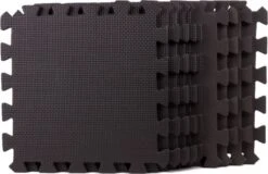 Benson 9 Stuks Zwarte Puzzel Vloertegels Foam 30 X 30 Cm - Puzzel Speelmat - Baby/peuter Speelgoed Matten -Peuterpaleis Winkel 1200x776 3