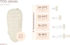 Puckababy Inbakerslaapzak Original Piep 0-3 Maanden - Seashell Sand -Peuterpaleis Winkel 1200x777 11
