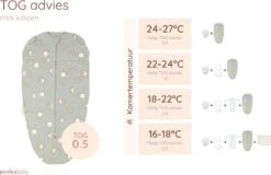 Puckababy Inbakerslaapzak Original Mini - 3-6 Maanden - Cotton - Eclipse Clay -Peuterpaleis Winkel 1200x777 24