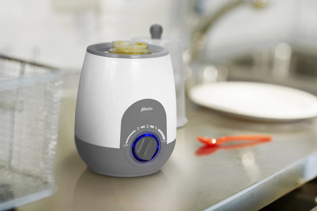 Alecto BW-512 CAR+ - Flessenwarmer 500W - Snelle Opwarming En Sterilisatie Thuis En Onderweg - Geleverd Met 12V Auto Adapter En Stoomkap - Wit 8 Alecto BW-512 CAR+ - Flessenwarmer 500W - Snelle Opwarming En Sterilisatie Thuis En Onderweg - Geleverd Met 12V Auto Adapter En Stoomkap - Wit - Afbeelding 6