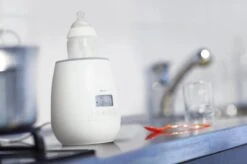 Alecto BW-700 - Snelle Digitale Flessenwarmer 500W Voor Opwarmen, Steriliseren En Ontdooien - Inclusief Stoomkap - Bediening Via Display - Wit -Peuterpaleis Winkel 1200x799 53