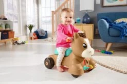 Fisher Price Fisher-Price Pony Loopvriendje - Looptrainer Baby - Bruin - Groen -Peuterpaleis Winkel 1200x800 123