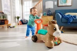 Fisher Price Fisher-Price Pony Loopvriendje - Looptrainer Baby - Bruin - Groen -Peuterpaleis Winkel 1200x800 124