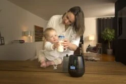 Alecto BW700BK - Snelle Digitale Flessenwarmer 500W Voor Opwarmen, Steriliseren En Ontdooien - Inclusief Stoomkap - Bediening Via Display - Zwart -Peuterpaleis Winkel 1200x800 172